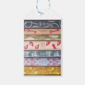 Jane Austen & Her Books Cadeaulabel (Achterkant)