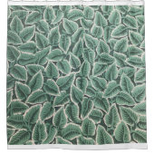 Jane Austen Home Wallpaper Douchegordijn (Voorkant)