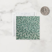 Jane Austen Home Wallpaper Notitiekaartje (Voorkant / Achterkant in situ)