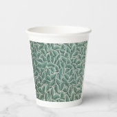 Jane Austen Home Wallpaper Papieren Bekers (Achterkant)