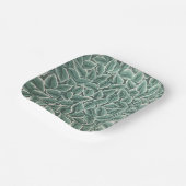 Jane Austen Home Wallpaper Papieren Bordje (Gebogen)