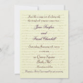 Jane Austen Huwelijksviering Citaten Kaart (Achterkant)