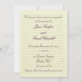 Jane Austen Huwelijksviering Citaten Kaart (Achterkant)