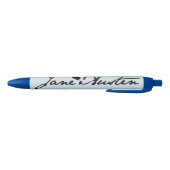 Jane Austen-inktpen Zwarte Inkt Pen (Bodem)