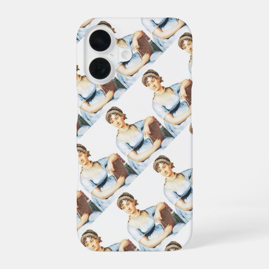 Jane Austen iPhone 16 Hoesje (Achterkant)
