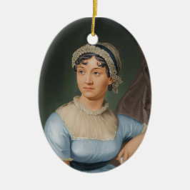 Jane Austen Keramisch Ornament
