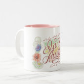 Jane Austen Kind van Dag Mok (Voorkant links)
