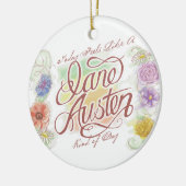 Jane Austen Kind van Dag Ornament (Links)