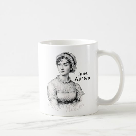 Jane Austen Koffiemok (Rechts)