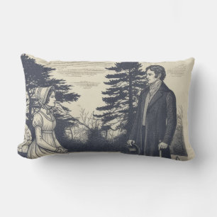 Jane Austen koppels Kussen