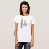 Jane Austen Lady- Mansfield Park Quote T-shirt (Voorkant volledig)