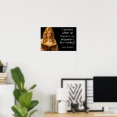 Jane Austen Leescitaat Poster (Thuiskantoor)