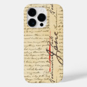 Jane Austen Letter Case-Mate iPhone Case (Achterkant)