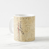 Jane Austen Letter Coffee Mok