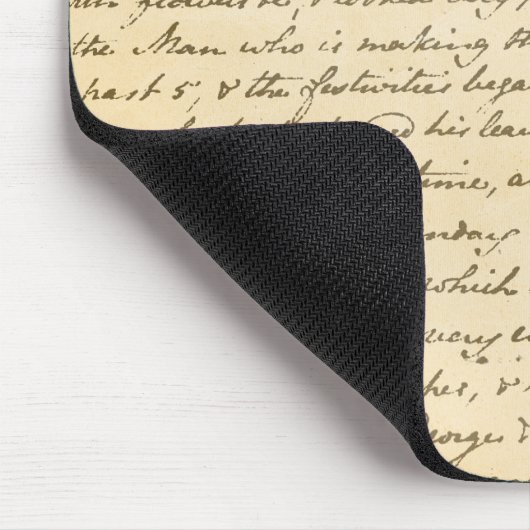 Jane Austen Letter Muismat (Hoek)