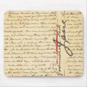 Jane Austen Letter Muismat (Voorkant)