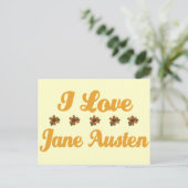  Jane Austen Lover Briefkaart (Staand voorkant)