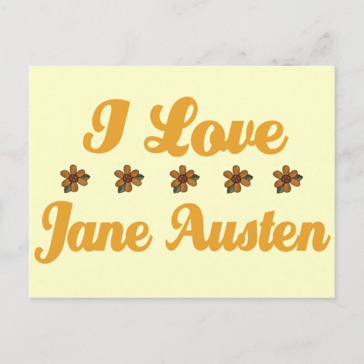  Jane Austen Lover Briefkaart (Voorkant)