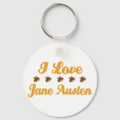 Jane Austen Lover Sleutelhanger (Voorkant)