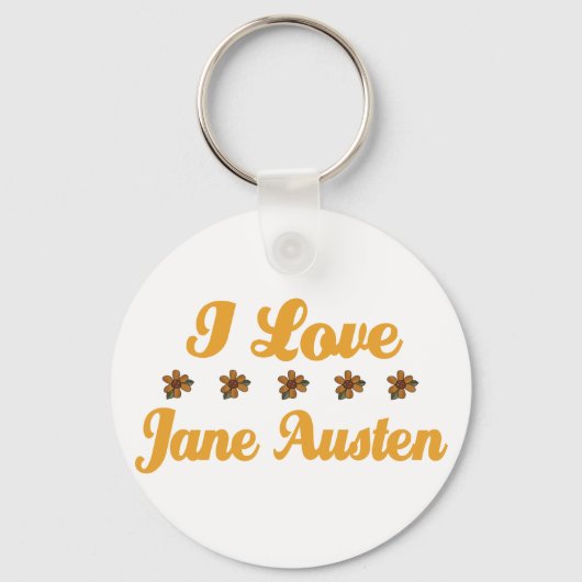  Jane Austen Lover Sleutelhanger (Voorkant)