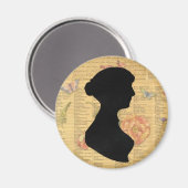 Jane Austen Magneet (Voorkant / Achterkant)
