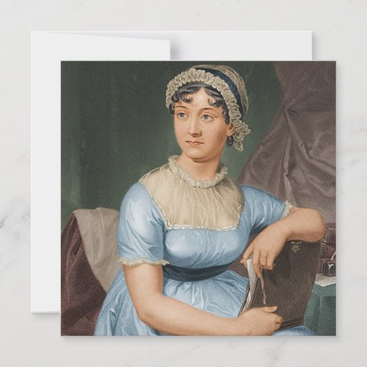 Jane Austen Magnetische Uitnodiging (Voorkant)