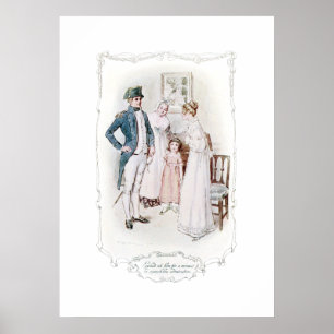 Jane Austen Mansfield Park Illustratie Print