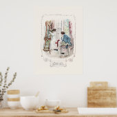 Jane Austen Mansfield Park Illustratie Print (Keuken)
