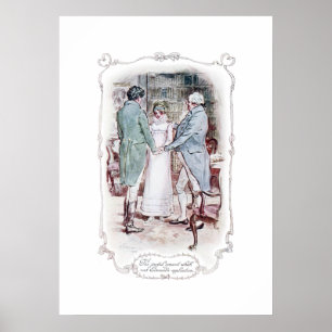 Jane Austen Mansfield Park Illustratie Print