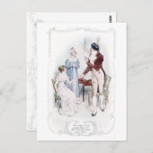 Jane Austen Mansfield Park Illustration Briefkaart (Voorkant / Achterkant)