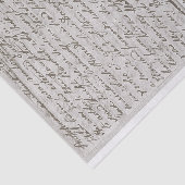 Jane Austen Manuscript 1817 Handgeschreven Tissuepapier (Detail)