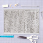 Jane Austen Manuscript 1817 Handgeschreven Tissuepapier (Craft)