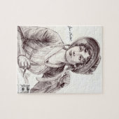 Jane Austen met een glimlach 8x10 Legpuzzel (Horizontaal)