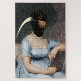 Jane Austen met vogelenkop Legpuzzel