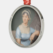 Jane Austen Metalen Ornament (Links)