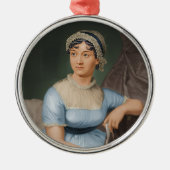 Jane Austen Metalen Ornament (Voorkant)