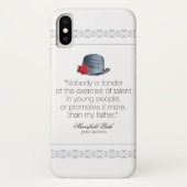 Jane Austen - Mijn vader -  Pet Case-Mate iPhone Case (Achterkant)