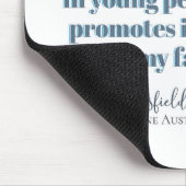 Jane Austen - Mijn vader -  Pet Muismat (Hoek)