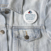 Jane Austen - Mijn vader - Pet Ronde Button 5,7 Cm (In situ)