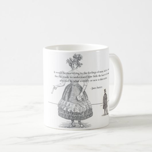 Jane Austen Mok (Voorkant rechts)