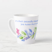 Jane Austen Motto Floral Mok (Linkerhoek)