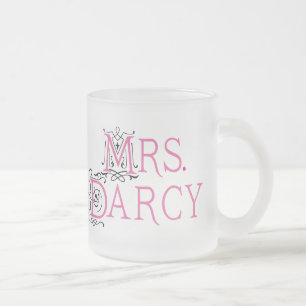 Jane Austen Mrs Darcy Gift Matglas Koffiemok