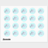 Jane Austen Mrs Darcy Gift Ronde Sticker (Vel)