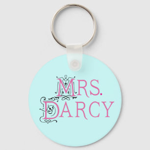 Jane Austen Mrs Darcy Gift Sleutelhanger