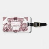 Jane Austen: Netherfield Ball Invite Bagagelabel (Voorkant horizontaal)