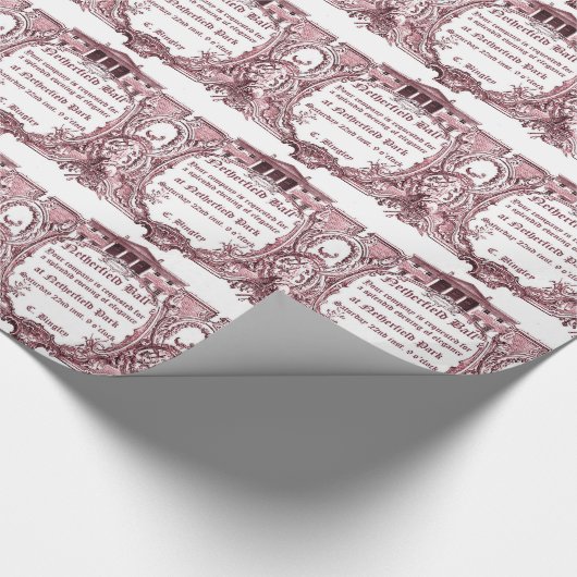 Jane Austen: Netherfield Ball Invite Cadeaupapier (Hoek)