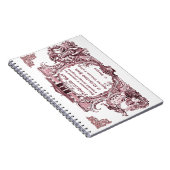 Jane Austen: Netherfield Ball Invite Notitieboek (Rechterzijde)