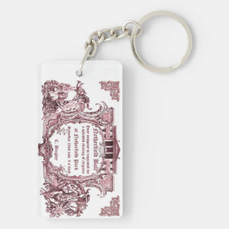 Jane Austen: Netherfield Ball Invite Sleutelhanger