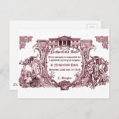 Jane Austen:Netherfield Ball nodigt kaarten uit (Voorkant / Achterkant)