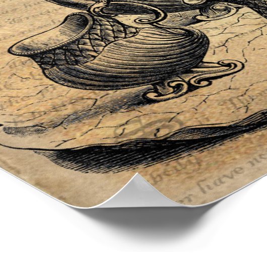 Jane Austen: Niets behalve Tea Poster (Hoek)